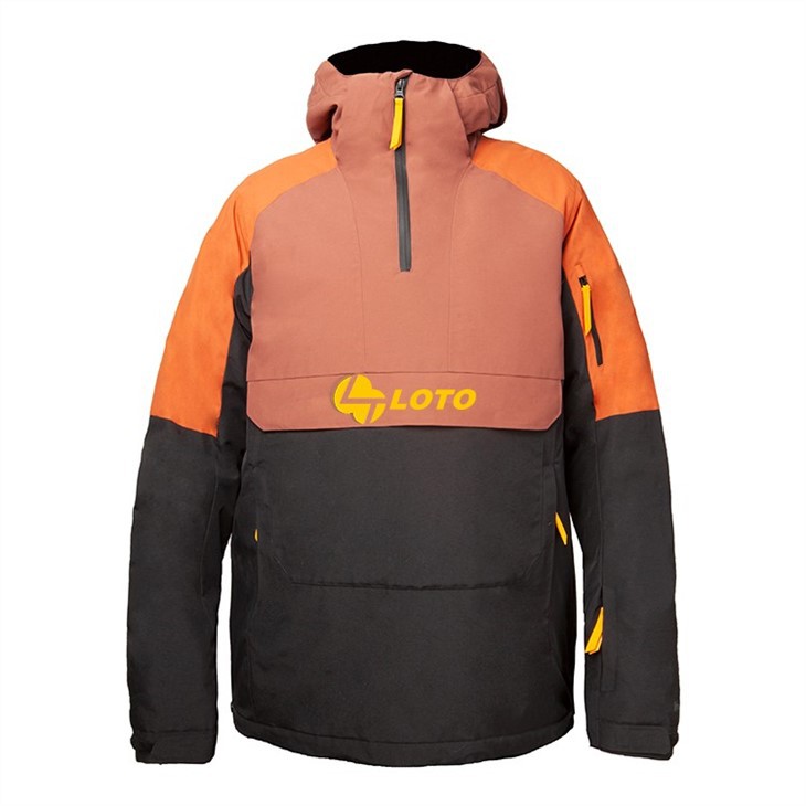 mens pullover snowboard jacket-3